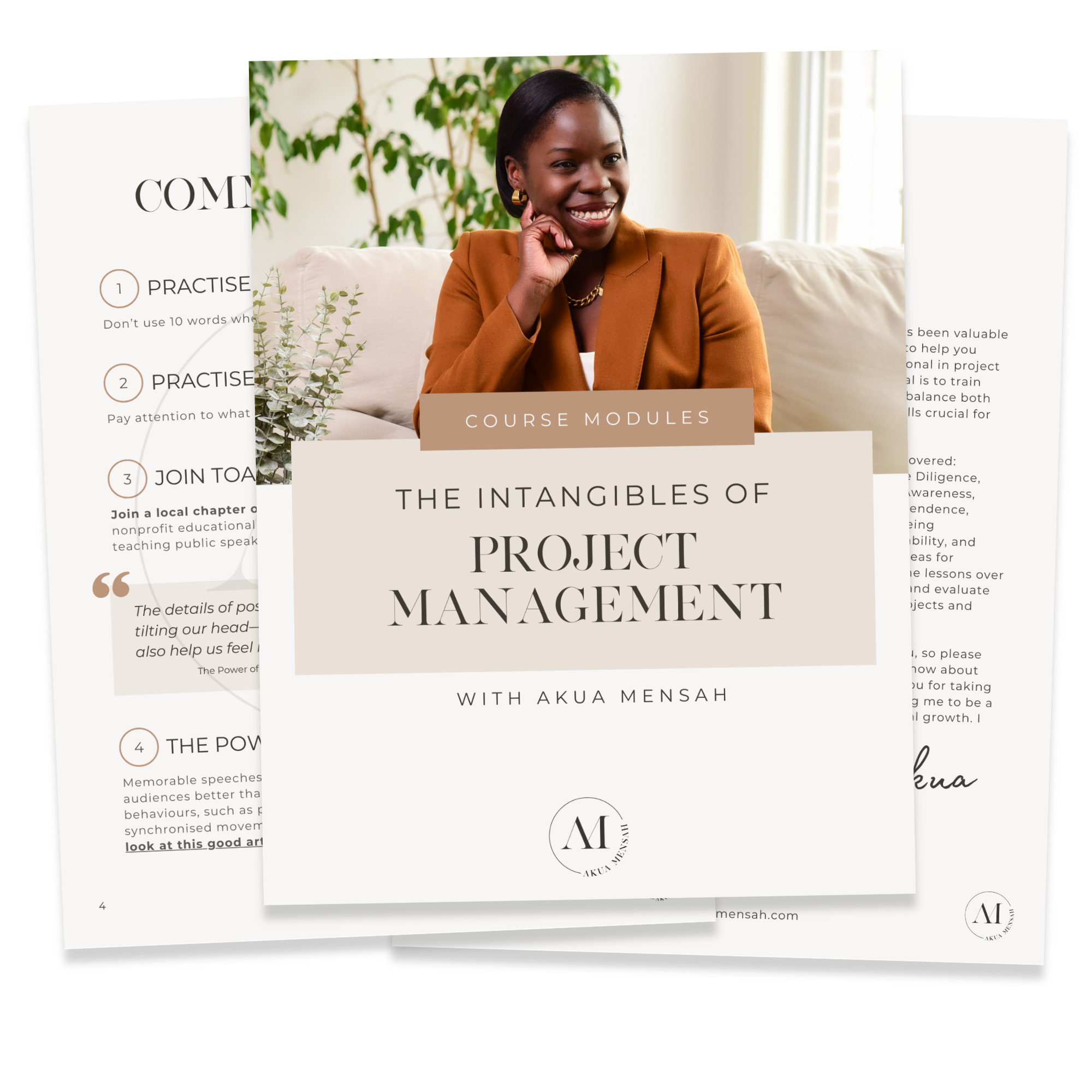 Akua Mensah - Course Printables